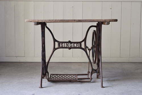 アンティーク シンガー ミシン脚テーブル | REFACTORY antiques