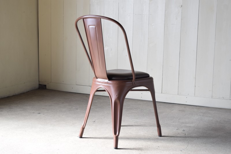 背面,ヴィンテージ,椅子,TOLIX,Aチェア,フランス製,カフェチェア
