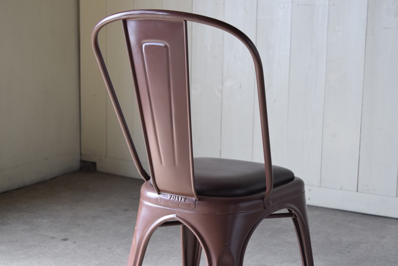 背もたれバック,ヴィンテージ,椅子,TOLIX,Aチェア,フランス製,カフェチェア