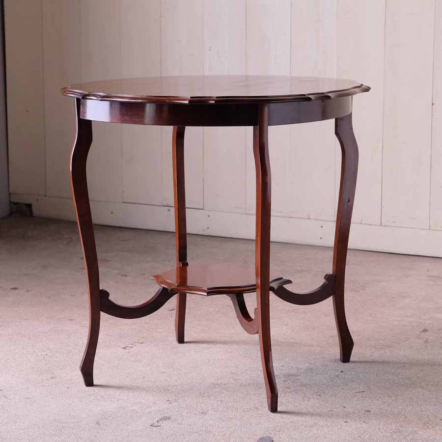 イギリスアンティーク ロココ様式 カフェテーブル