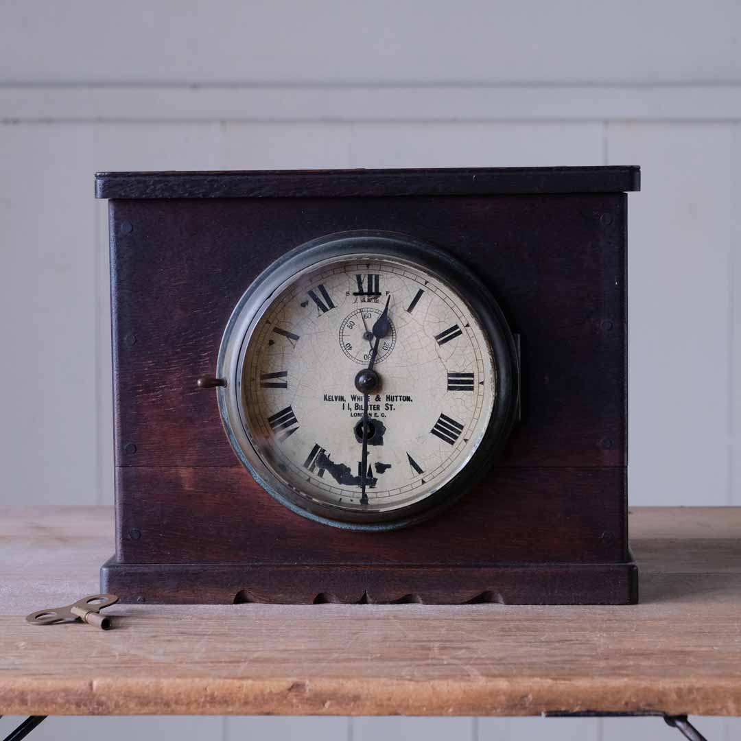 イギリスアンティーク 手巻き船時計 | REFACTORY antiques