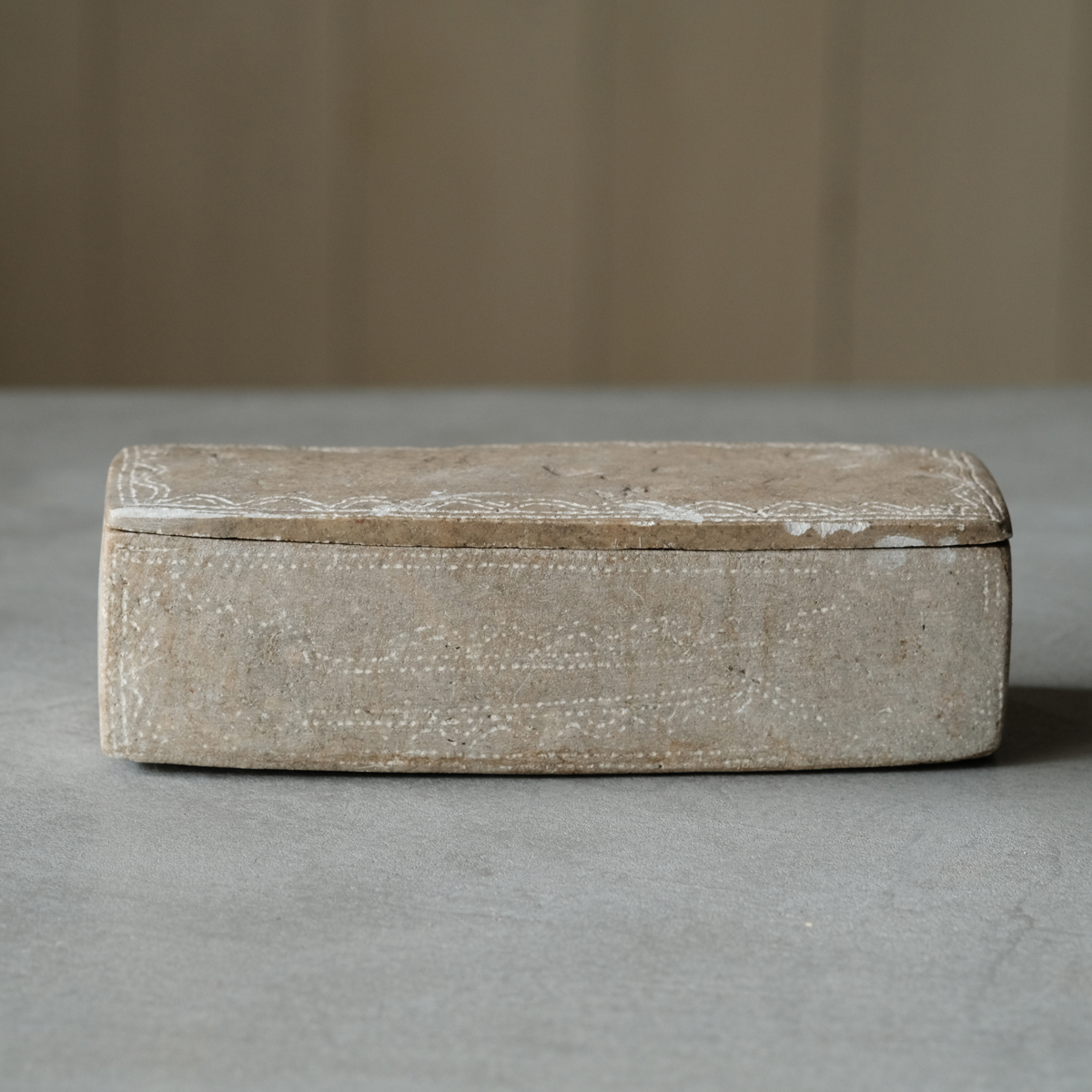 フランスアンティーク石材の箱 ボックス