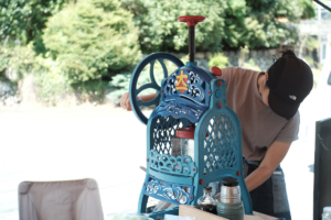 Cafe HACHISU かき氷店。埼玉県日高市の静かな山のふもとにあるカフェ「HACHISU」が期間限定のかき氷店を始めました！