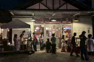 埼玉県飯能市のアンティークショップで開催した夏祭り